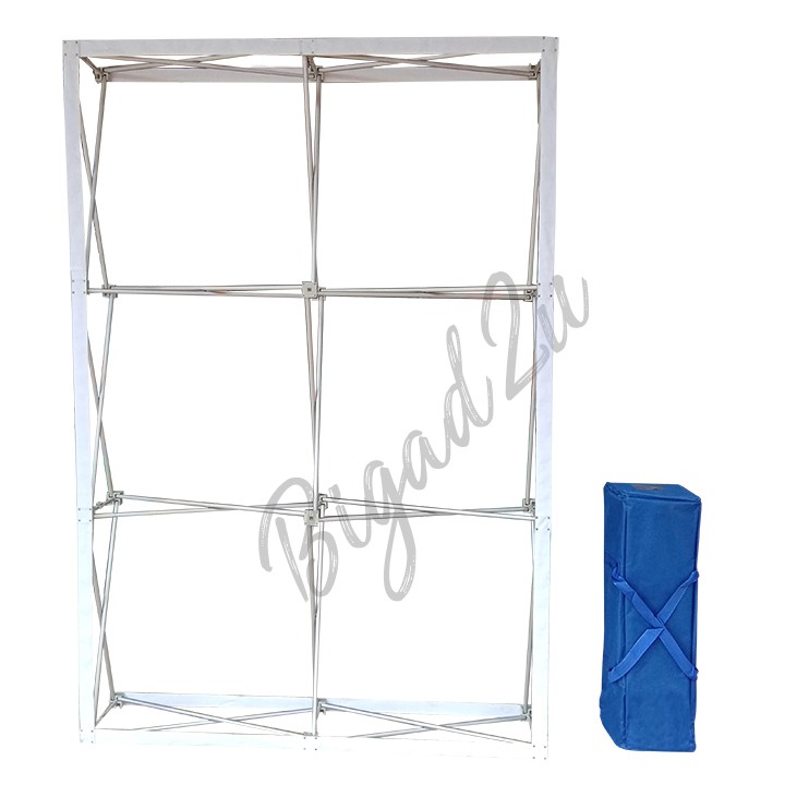 Velcro Popup Backdrop, Lightweight Backdrop, Fabric Pop Up 3x2 (5 ft x ...
