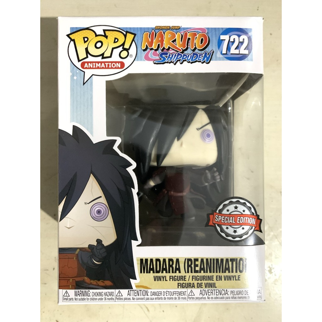 Funko POP! Animation: NARUTO - Madara Uchiha Rinnegan (Reanimation ...