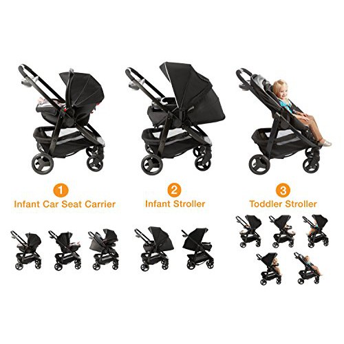 Graco Modes 3 in 1 Click Connect Travel System Dayton Shopee Malaysia