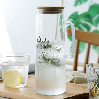  Lemonade Pitcher Large Glass Pitcher with Lid Heat Hot Cold  Water Water Jug for Juice Beverage Jar Ice Tea Kettle 0.5L Juice Pitcher :  Home & Kitchen