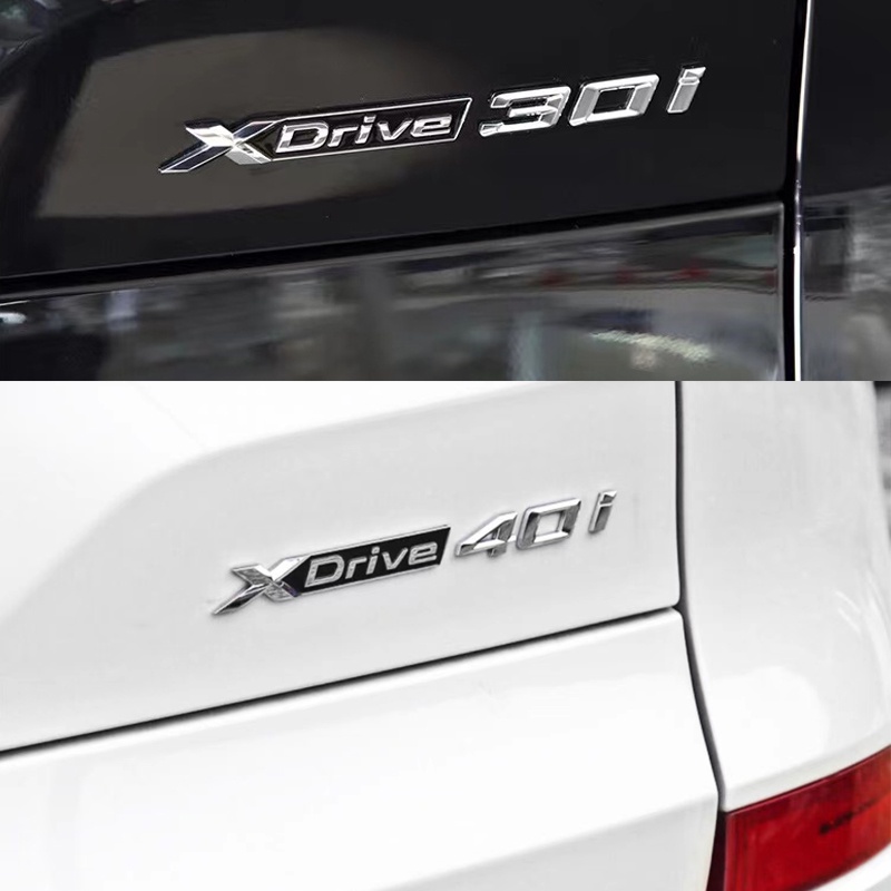 New Car 3D ABS XDrive 20i 25i 28i 30i 35i 40i 48i 50i Logo Fender Trunk ...