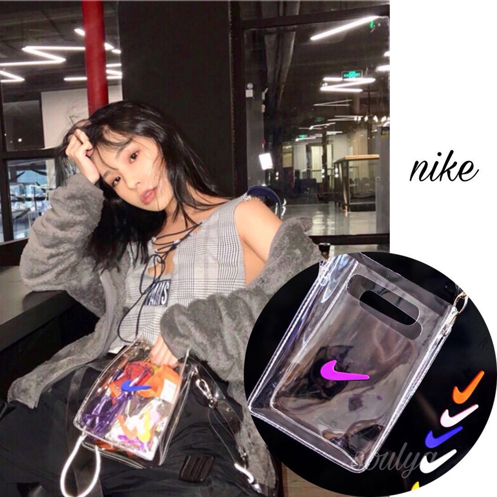 Nike mini store swoosh pvc bag