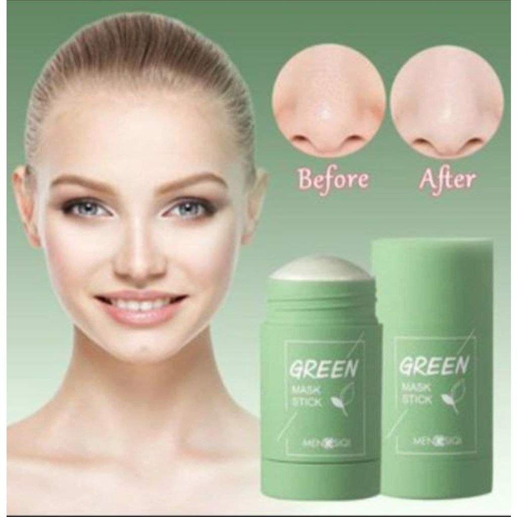 Original Green Tea Mask Stick Blackhead Removal Buang Blackhead