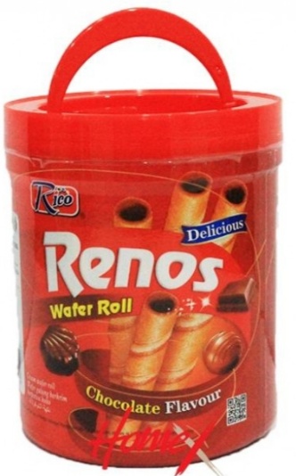 RICO RENOS WAFER ROLL CHOCOLATE 400GM | Shopee Malaysia