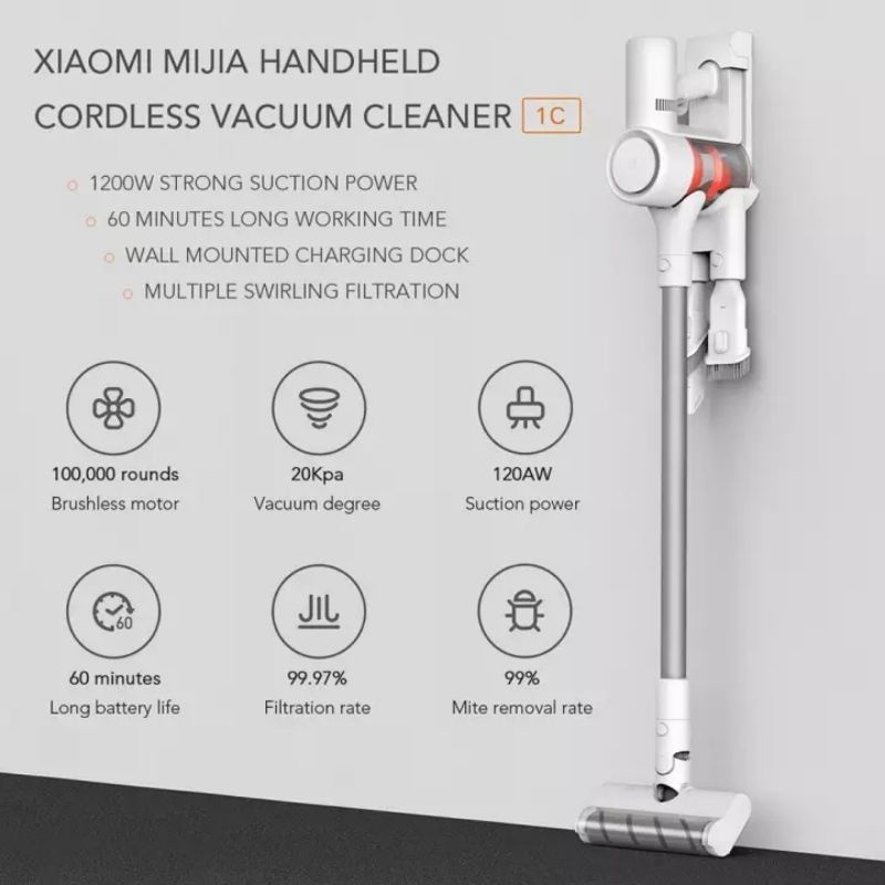 Xiaomi Mijia 1C Cordless Handheld Wireless Vacuum Cleaner 《Model ...