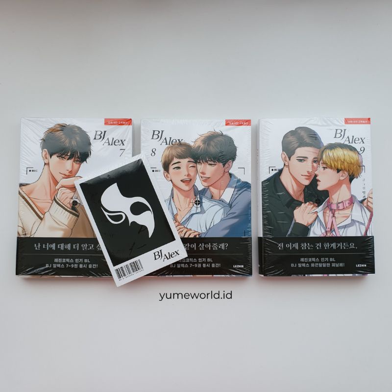 (Ready Stock) BJ Alex Official Lezhin Goods - Manhwa / Webtoon / Book ...