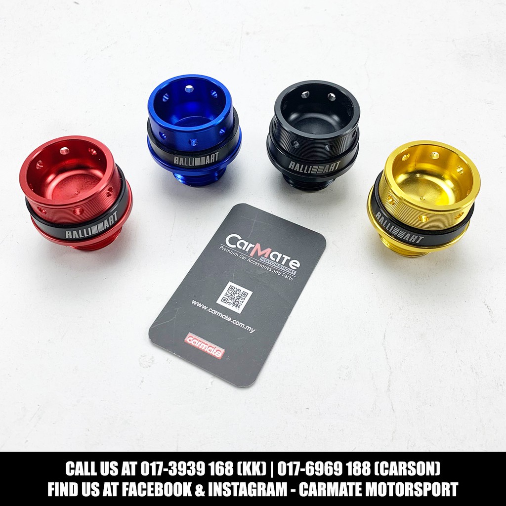 RALLIART Engine Oil Cap for Mitsubishi Lancer GT Evolution X Proton ...