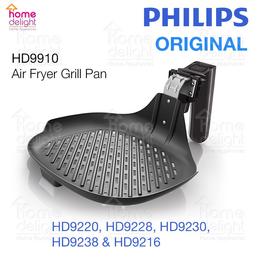 Philips HD9910 20 Air Fryer Grill Pan For HD9218 HD9220 HD9228 HD9230 HD9238 HD9216 Shopee Malaysia