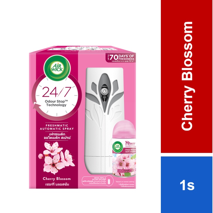 Air Wick Pure Freshmatic Automatic Spray Starter Kit Cherry Blossom