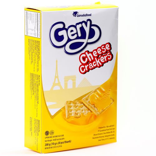 Gery Cheese Crackers Cheese Crackers (Box 180g) Shopee Malaysia