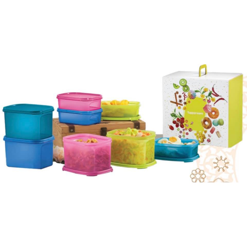 TUPPERWARE Smart Keeper Gift Set of 8 | Shopee Malaysia
