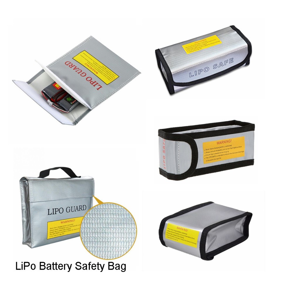 Fireproof Explosionproof RC LiPo Battery Safety Bag | Shopee Malaysia