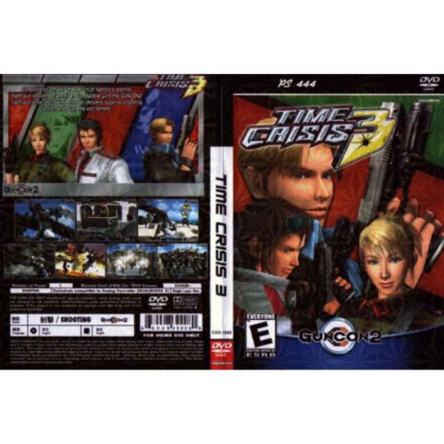 Ps2 Games Collection Time Crisis 3 Shopee Malaysia