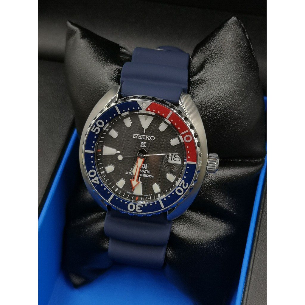 SRPC41K1 SEIKO BABY TURTLE PEPSI PROSPEX x PADI SPECIAL EDITION