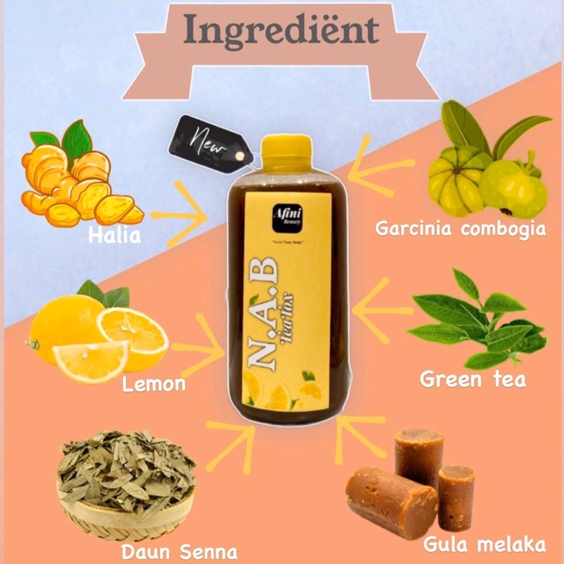 NAB TEA TOX ( air detox viral ) | Shopee Malaysia