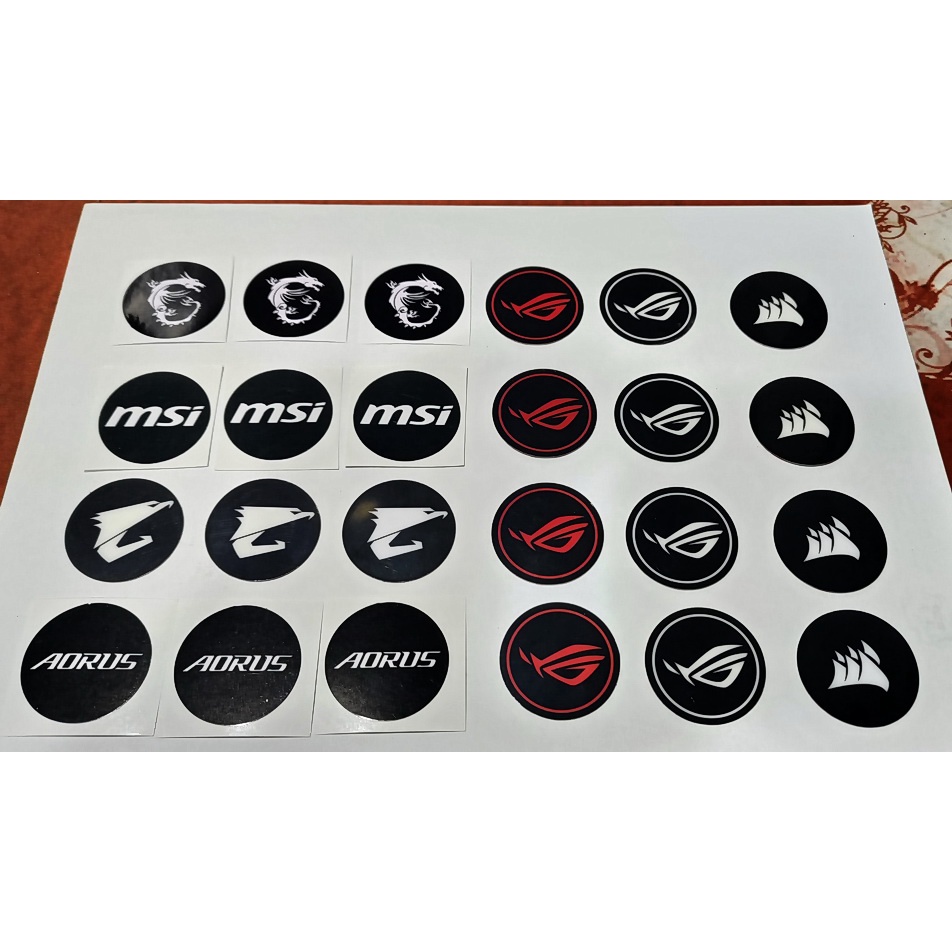 PC 3.5CM Fan decoration sticker | Shopee Malaysia