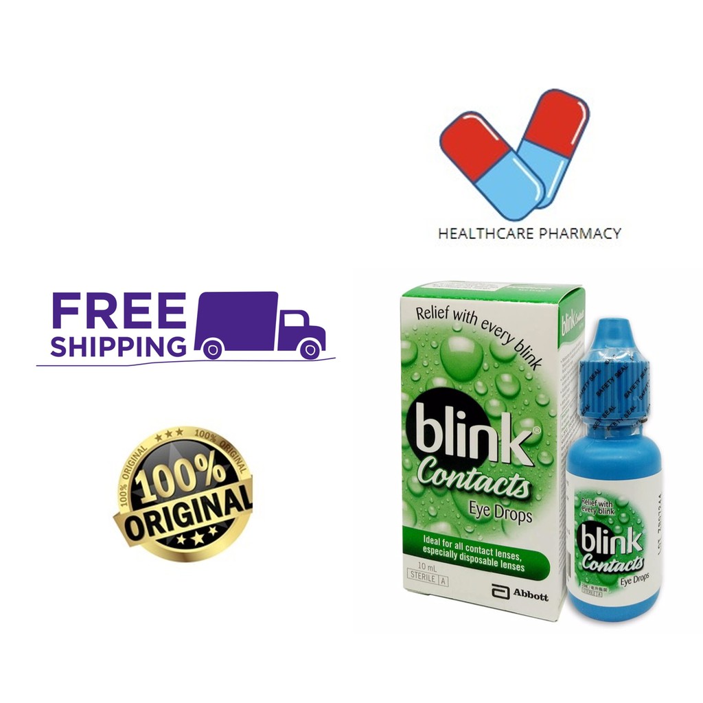 BLINK CONTACTS EYE DROPS (10ML) Shopee Malaysia