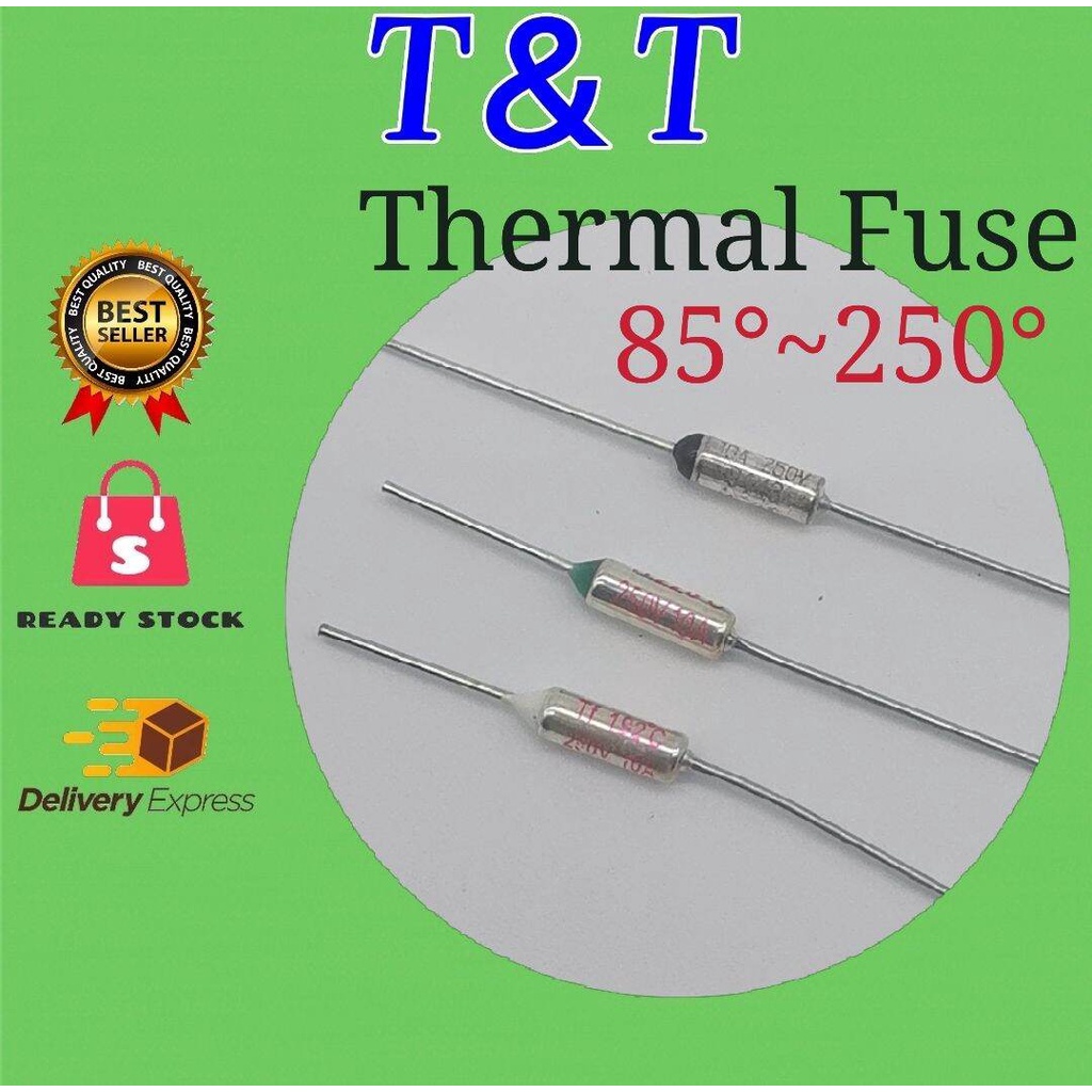 Rice Cooker Thermal Fuse 250V 10A142 165 167 172 175 184 192 216 240