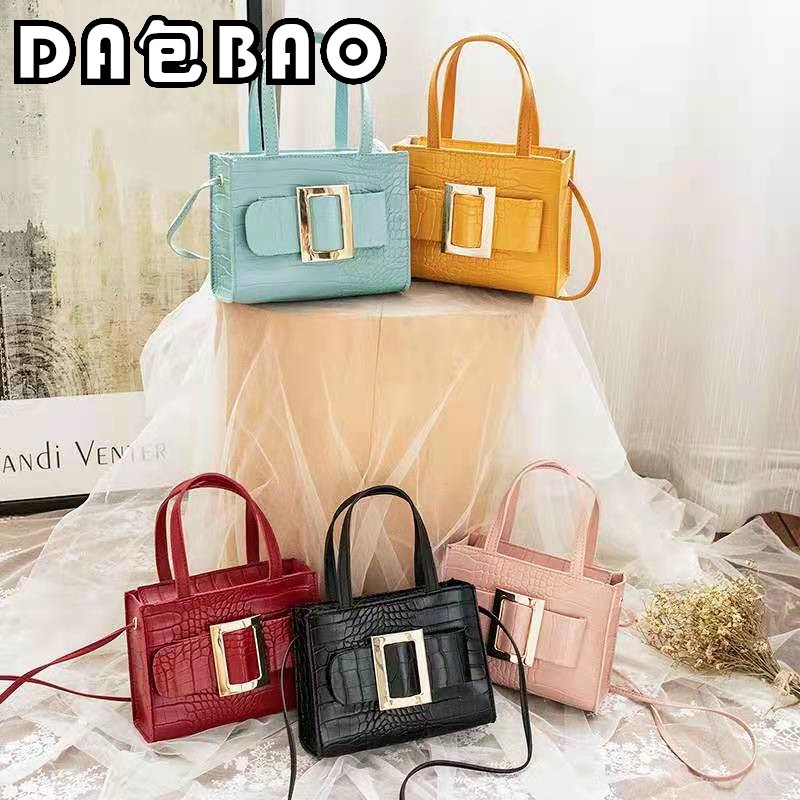 H-042 READY STOCK DABAOBAO Woman Handbag Bucket Bag Shoulder Tote Sling ...