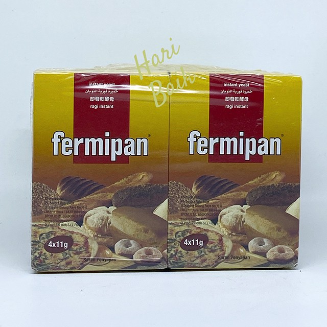 Yeast Fermipan Sachet (11gr x 4 Sachets) | Shopee Malaysia