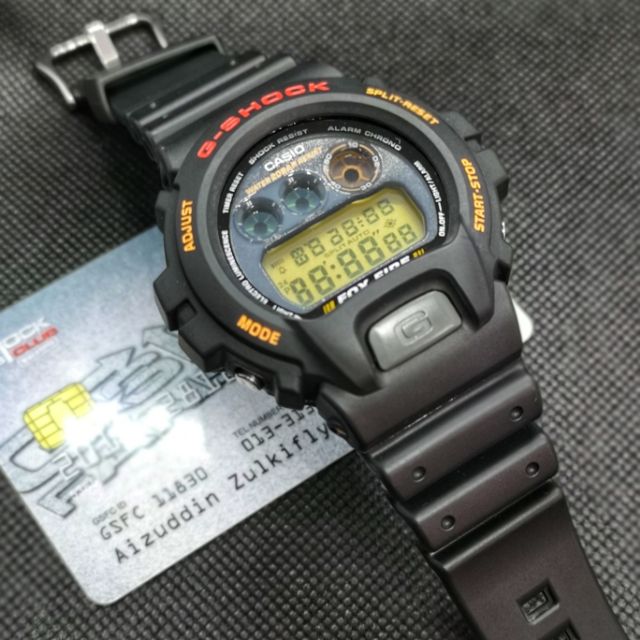 Casio dw discount 6900 fox fire