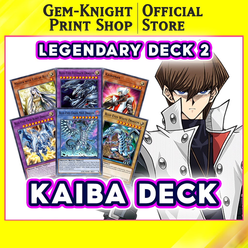 [Printing Post] Yugioh Deck Legendary Deck II Kaiba Deck Shopee