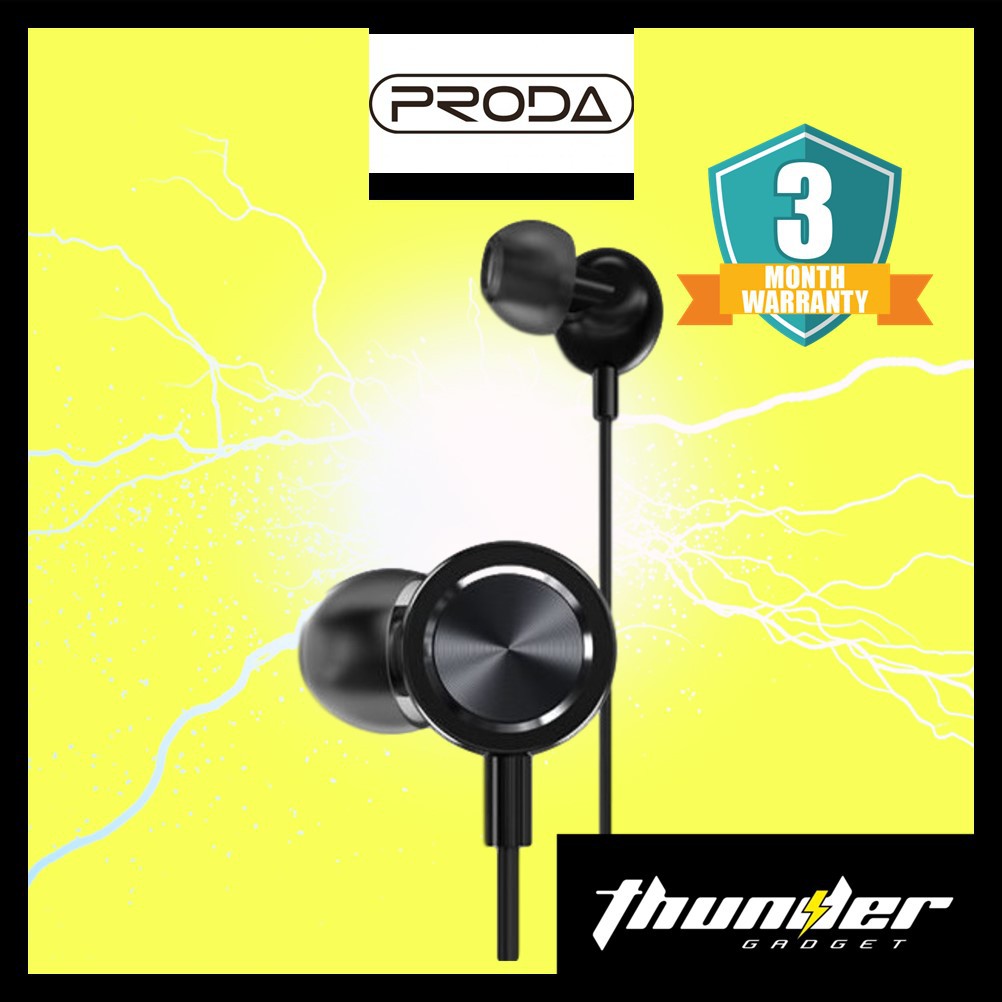 PRODA PD-E700 3.5MM Audio Jack Yage In-Ear Wired Earphone | Shopee Malaysia