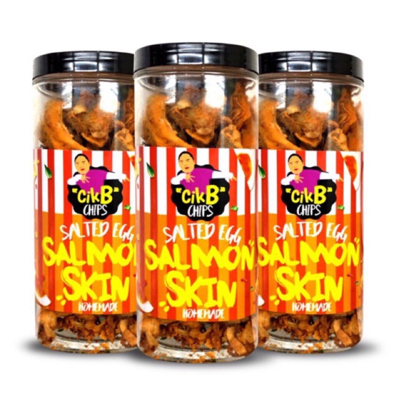 SALTED EGG SALMON SKIN By CIK B | Shopee Malaysia