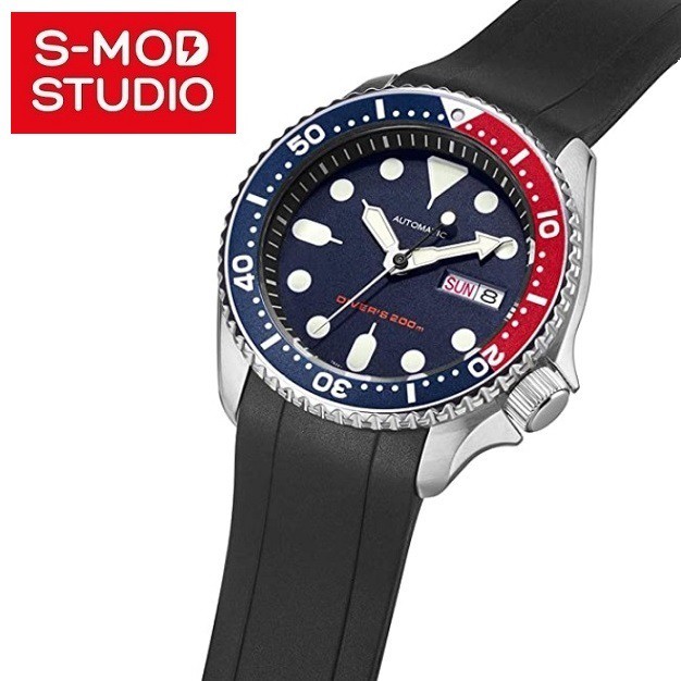 Seiko skx007 outlet rubber strap