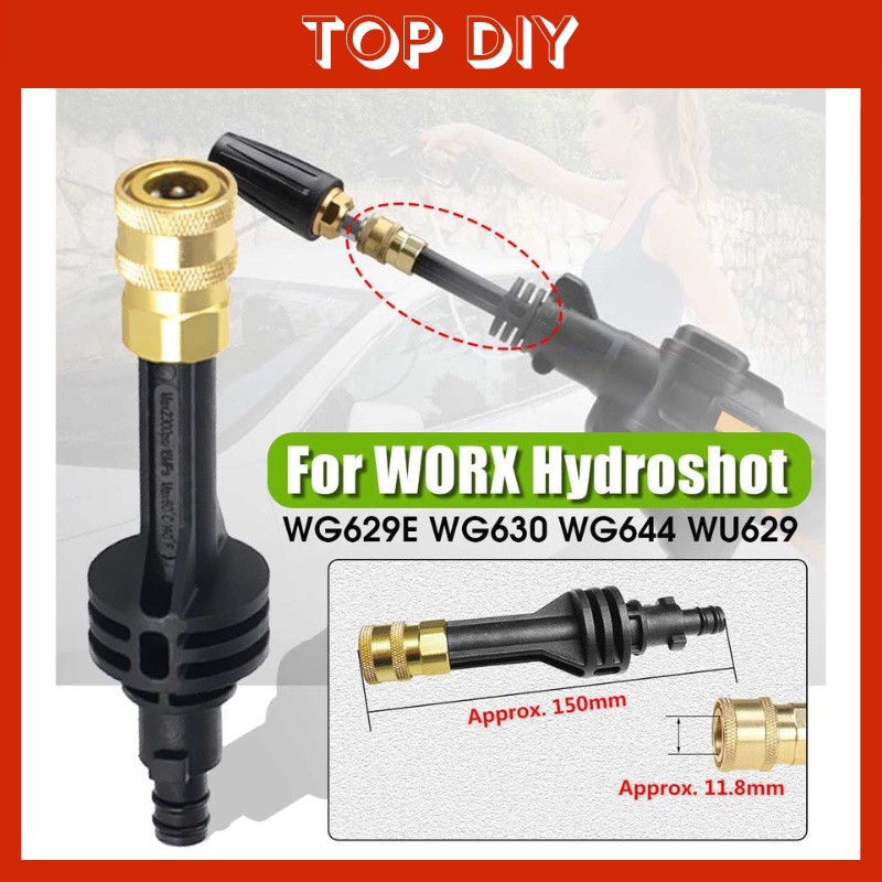 WORX Short Lance Nozzle Short Rod for Hydroshot Water Jet WG630e