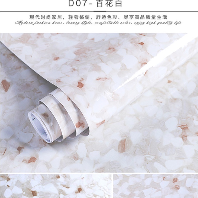 5M Marble wallpaper Waterproof Oil-proof Self Adhesive Film Wall ...
