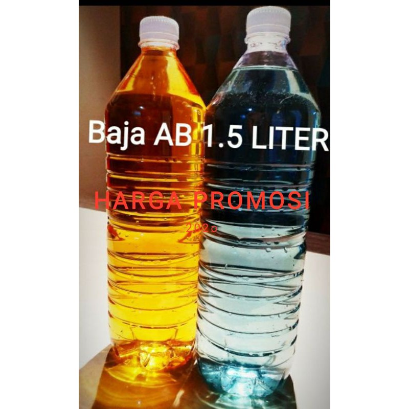 BAJA AB 1.5 Liter Nutrien Lengkap Tanaman Anda (promosi Mggu Ini Shj ...