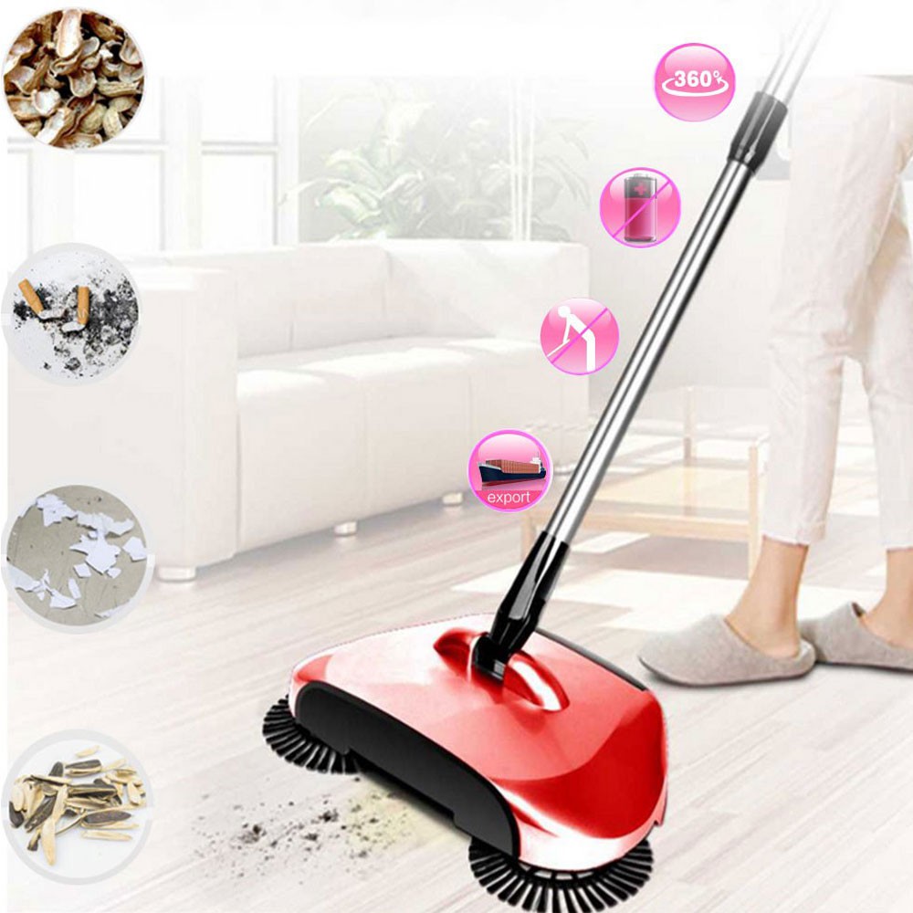 joybos magic broom hand push sweeper