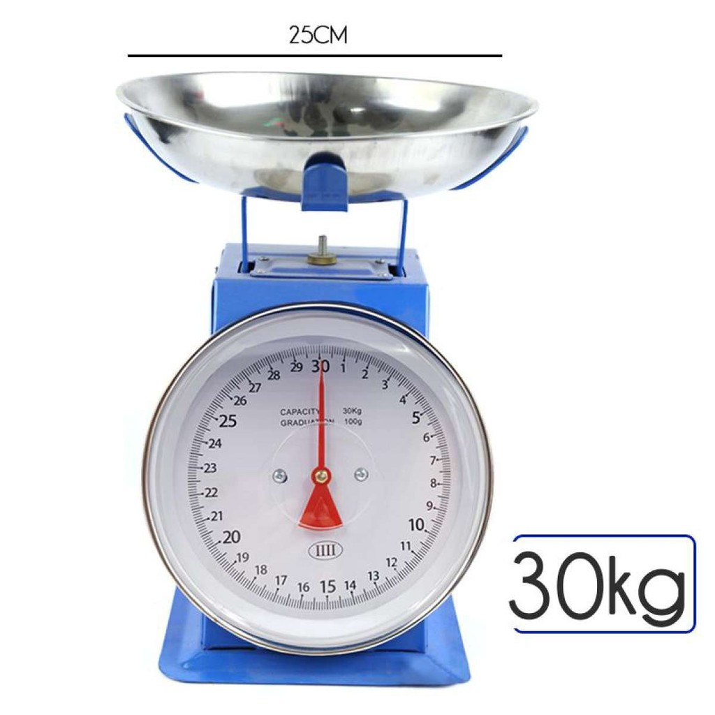 (ENFORCED METAL EXTRA DURABLE) EW IIII 30KG Analog Scale Commercial Scale &amp; Kitchen Mechanical Scale Skala Analog 模拟秤