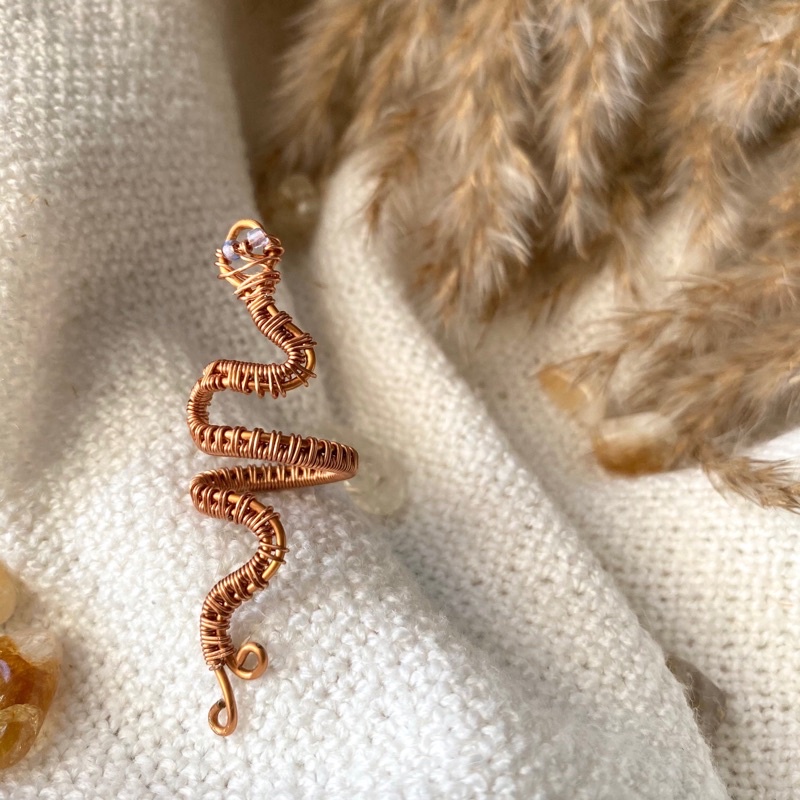 Taylor swift rose gold snake ring sale