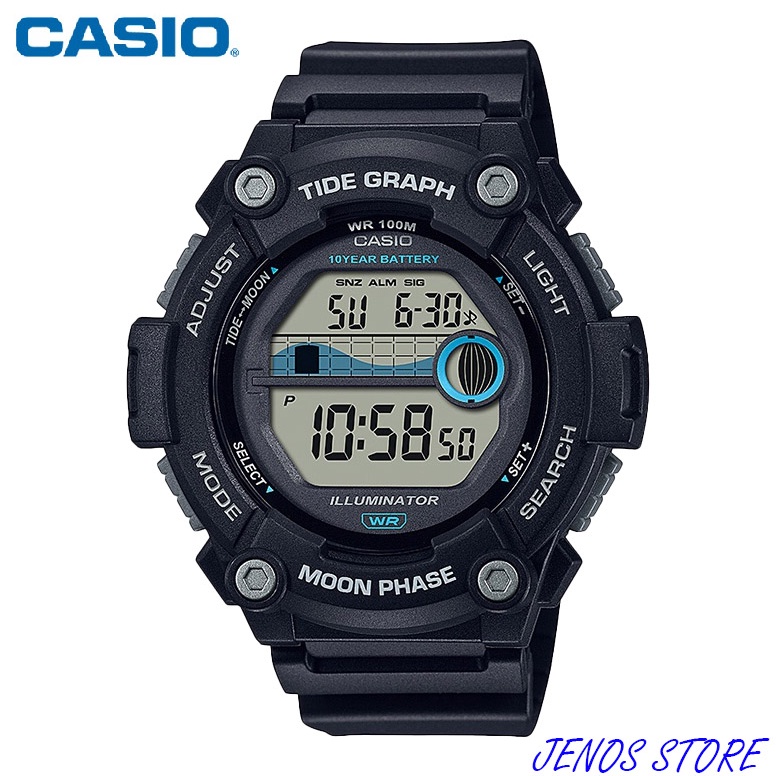 Jam tangan hotsell casio illuminator wr100m