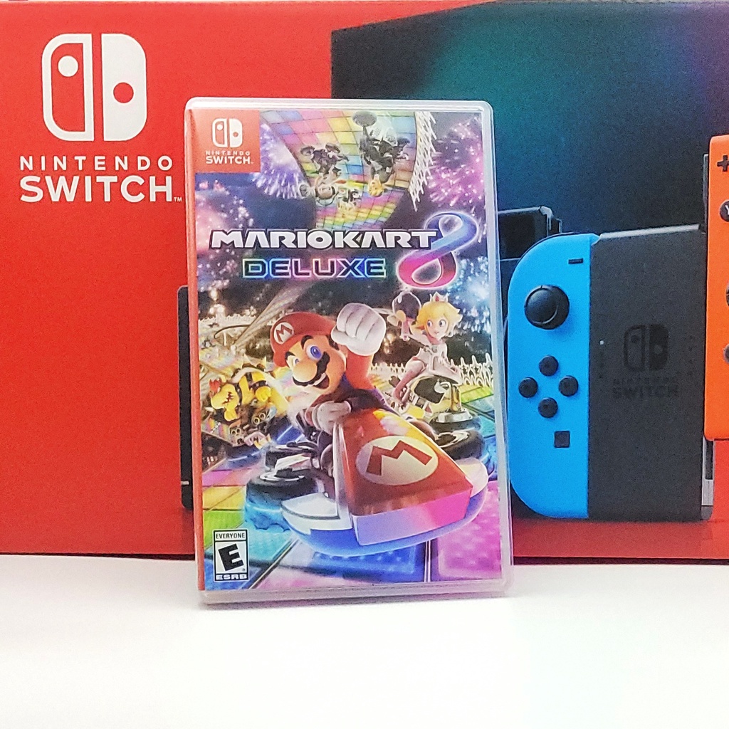 Mario Kart 8 Deluxe Nintendo Switch Game Shopee Malaysia 3486