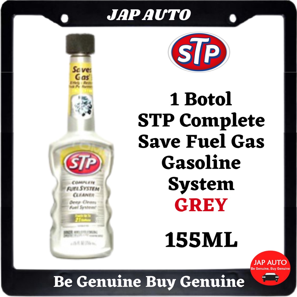 1 Botol STP Complete Save Fuel Gas Gasoline System Cleaner Deep Clean