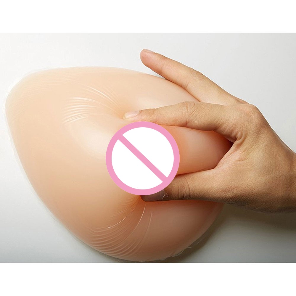 Silicone Breast Forms Mastectomy Prosthesis Teardrop Crossdress  Transvestite Bra Enhancer Inserts One Piece