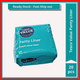 Tesco Everyday Value Panty Liner (3 x 20's)