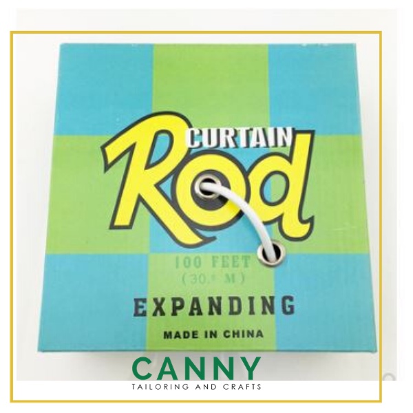 30 Meter Dawai / Spring Langsir Untuk Langsir (Warna Putih) | Shopee ...