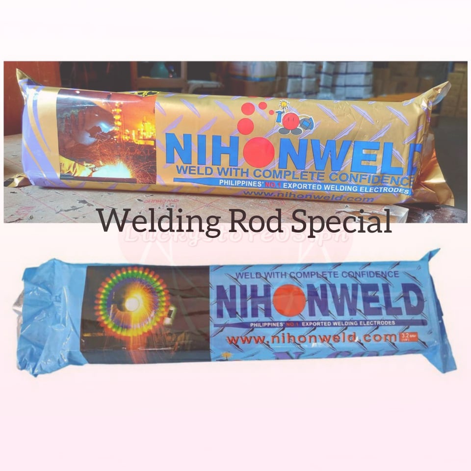 NIHONWELD WELDING ROD SPECIAL 6013 /2.5MM 6011 /3.2MM (SOLD PER 5KG