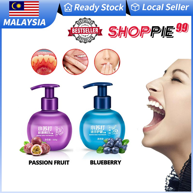 100 ORIGINAL BAKING SODA TEETH WHITENING TOOTHPASTE ( PEMUTIH GIGI