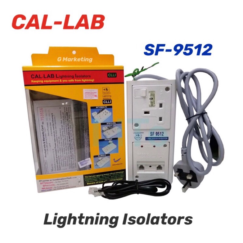 CALLAB Phone Line Lightning Isolator Protector Shopee Malaysia