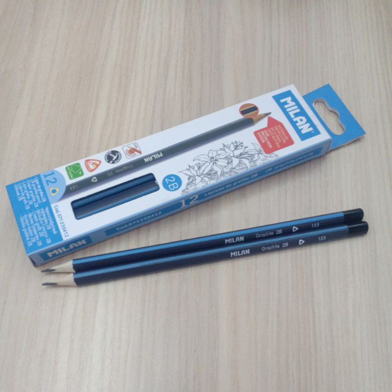 Milan 2B Pencil (1pcs) | Shopee Malaysia