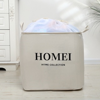 HOMEI 2pcs 100L Multipurpose Laundry Organizer Bag, basket Keranjang  pakaian kotor penyimpanan 脏衣篮