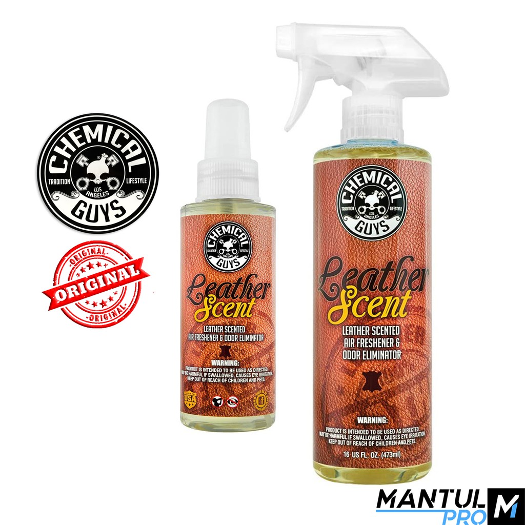 Chemical Guys Leather Scent Premium Air Freshener and Odor Eliminator