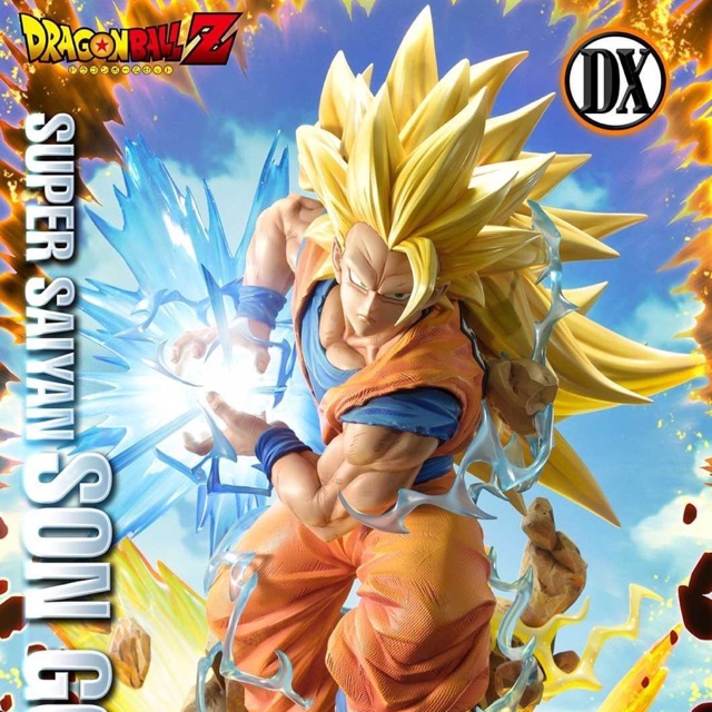 Dragonball Z x Meitu Goku Flaming Gold Figure Limited | Shopee