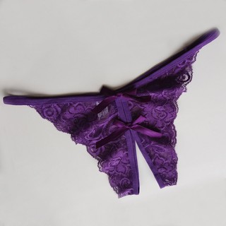 Buy Ladies' sexy underwear, open crotch, lingerie, open tine pants,  transparent trunks and lace Online at desertcartEcuador