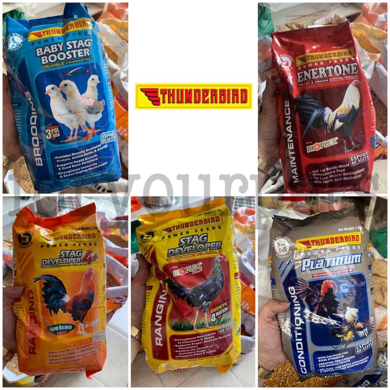 THUNDERBIRD 1kg - Baby Stag Booster, Enertone, Stag Developer, Stage ...